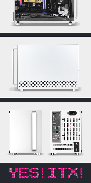 MetalFish S4 - obudowa ITX MINI aluminiowa, mała i przenośna für die alle möglichen Desktop-Gaming-PCs - Wianko - 26
