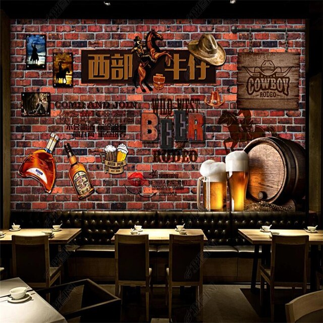 Fotorealistyczna tapeta 3D z europejskimi i amerykańskimi starymi dębowymi beczkami do winnicy i baru - dekoracyjne tło murale na ścianę - Wianko - 11