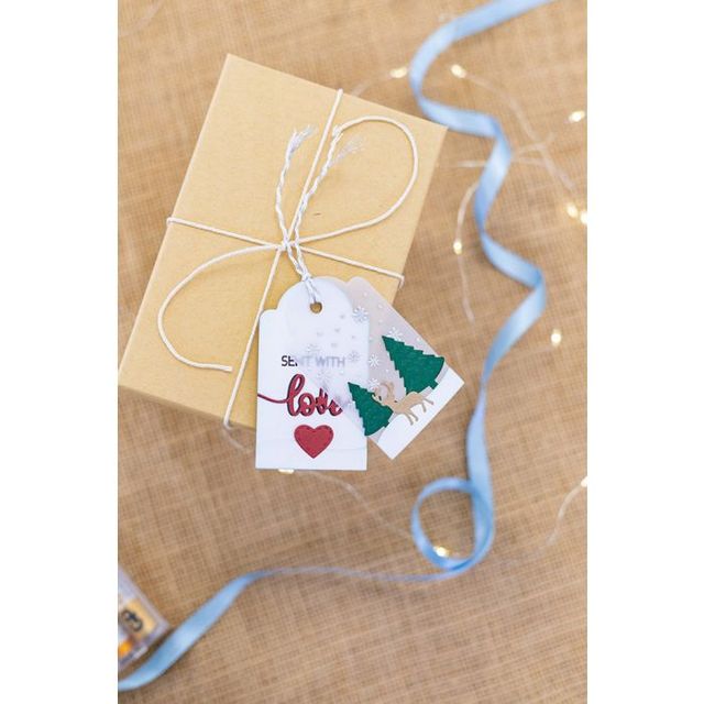 Wykrojniki do metalu pamiętnik - szablony dekoracji ramki wytłaczania DIY kartki z życzeniami Handmade 2022 - Wianko - 4