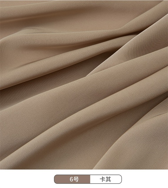 Materiał satynowy zasłona szyfonowa tkanina octan włókna bielizna nocna DIY - 50X150cm - Wianko - 10