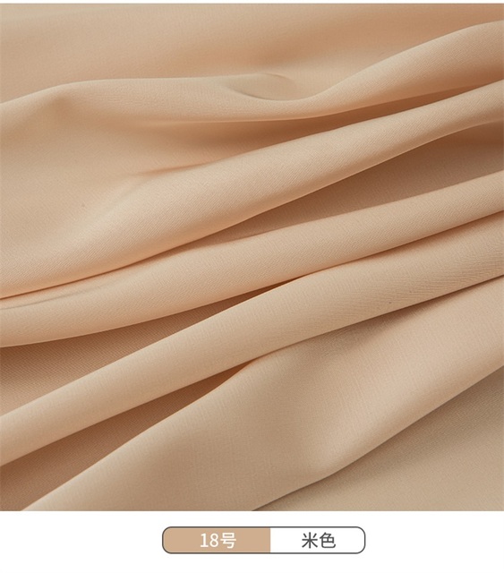 Materiał satynowy zasłona szyfonowa tkanina octan włókna bielizna nocna DIY - 50X150cm - Wianko - 22