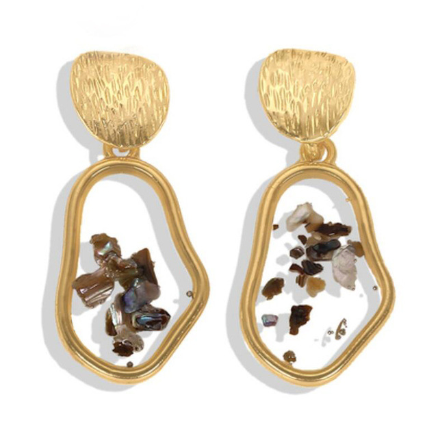 Eleganckie kolczyki wiszące z koronką i sztuczną perłą - biżuteria ucha o wykwintnym, romantycznym stylu - Wianko - 16