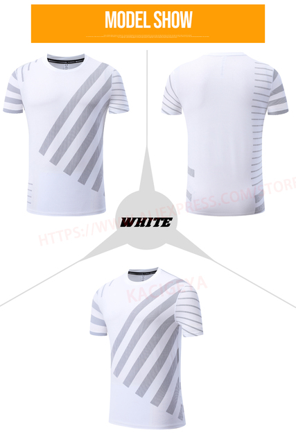 Męska koszulka do biegania z szybkoschnącym drukiem i wysoką jakością dezynfekcji - Wianko - 12