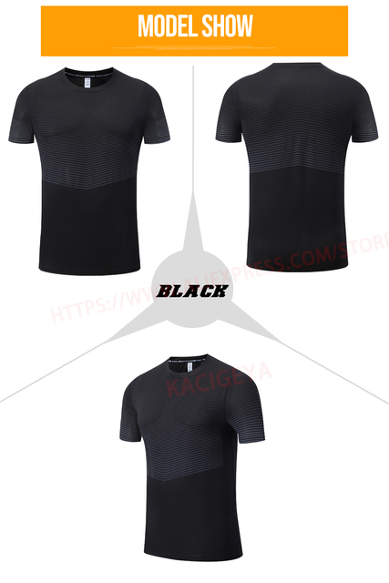 Męska koszulka do biegania z szybkoschnącym drukiem i wysoką jakością dezynfekcji - Wianko - 20