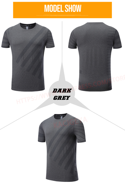 Męska koszulka do biegania z szybkoschnącym drukiem i wysoką jakością dezynfekcji - Wianko - 9