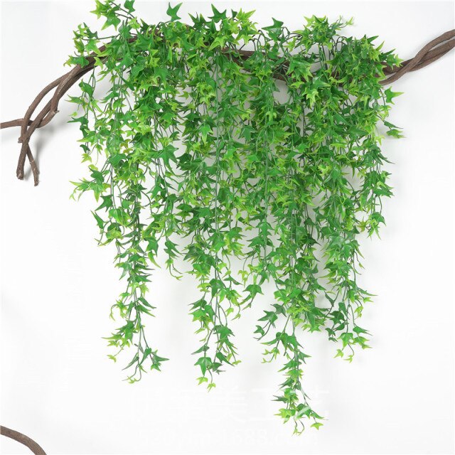 Sztuczne liście winorośli na zewnętrzną ścianę - dekoracja ogrodowa - Wianko - 10