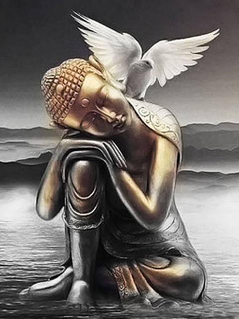 Diamentowy obraz religijny Buddha - malarstwo w pełniFinalny tytuł: Diamentowy obraz religijny Buddha - malarstwo w pełni - Wianko - 13