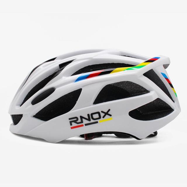 Kask rowerowy RNOX Professional Road jednoczęściowy z okularami przeciwsłonecznymi - Wianko - 4