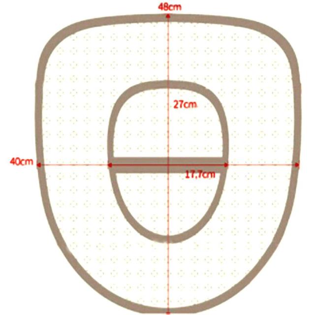Jednorazowa wodoodporna nakładka na deskę toaletową - podróżna mata przenośna - Wianko - 9
