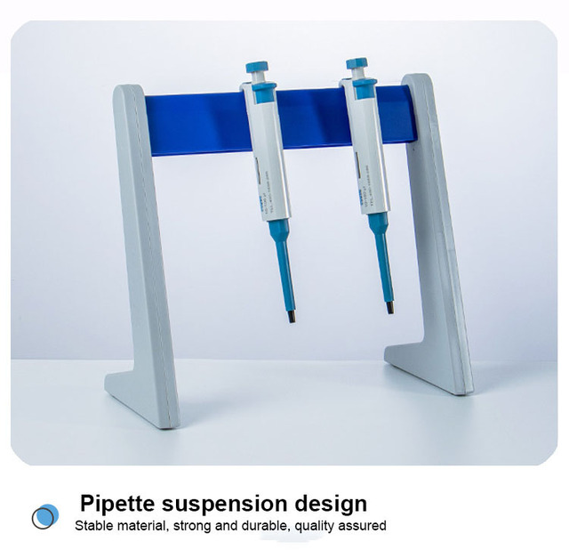 Stojak laboratoryjny na pipetę z regulowanym uchwytem dla mikropipety - kształt Z i L - Wianko - 4