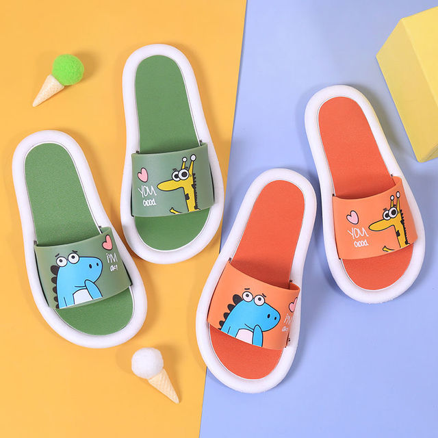 Kapcie dziecięce antypoślizgowe letnie kreskówki domowe dziecięce buty dla dziewcząt - sandały, domek dla maluchów - Wianko - 5