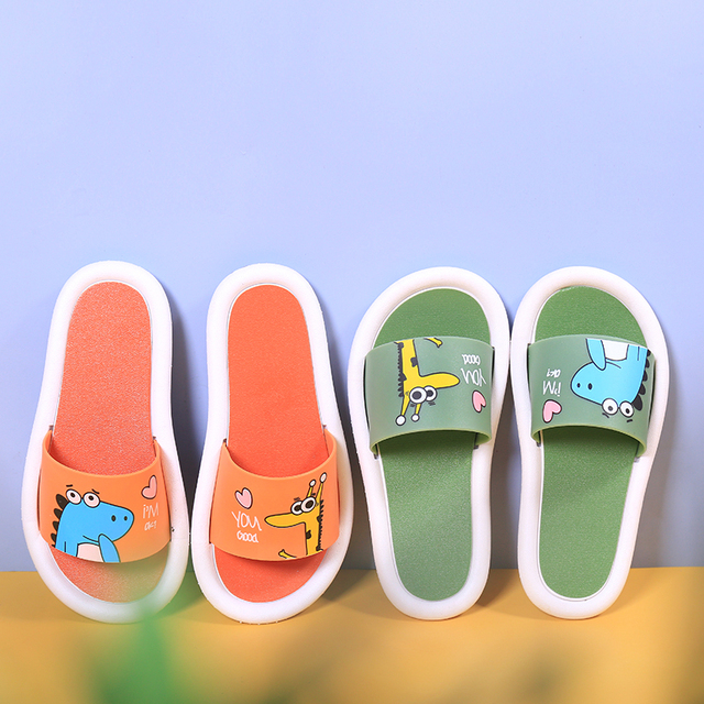 Kapcie dziecięce antypoślizgowe letnie kreskówki domowe dziecięce buty dla dziewcząt - sandały, domek dla maluchów - Wianko - 6