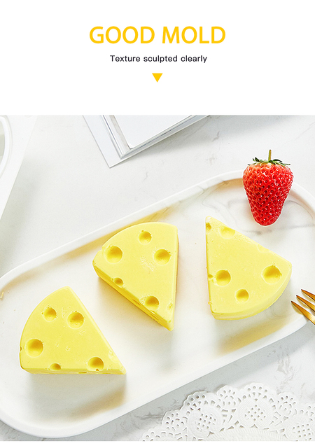 Silikonowa forma do ciasta SILIKOLOVE 8 Cavity Cheese Mold do dekorowania ciast DIY narzędzie do pieczenia francuskiego deseru - Wianko - 29