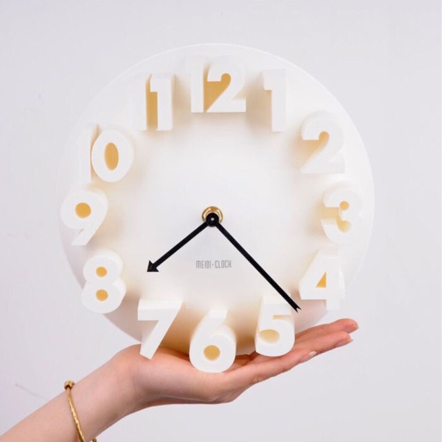 Zegar ścienny 3D: nowoczesny, akrylowy, gigantyczny, kreatywny, designerski - Wianko - 12