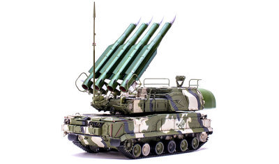 Zestaw modelarski do samodzielnego montażu rosyjskiego systemu obrony przeciwlotniczej BUK 9K37M1, skala 1/35 - Wianko - 4