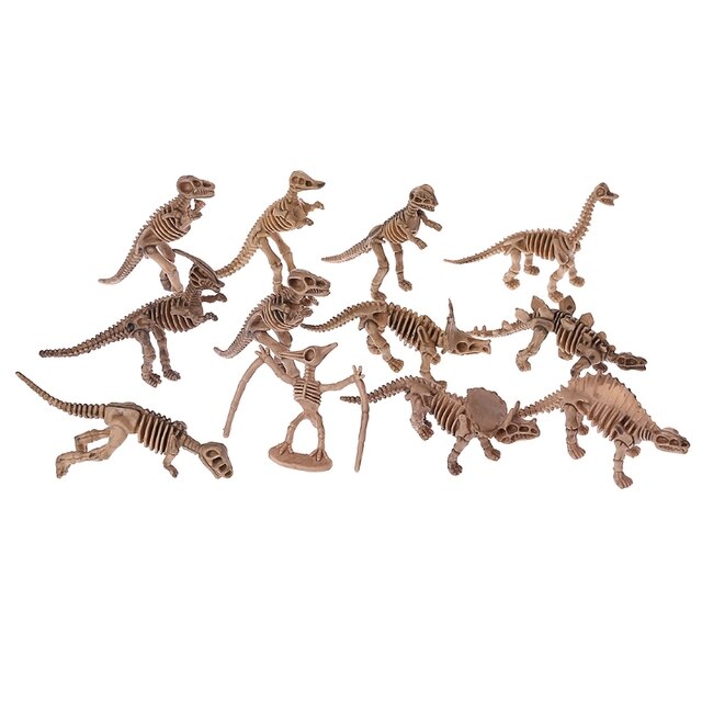 Klocki Dinozaur - Szkielety 12 sztuk różnych kości - prezent na Boże Narodzenie 85DE - Wianko - 9