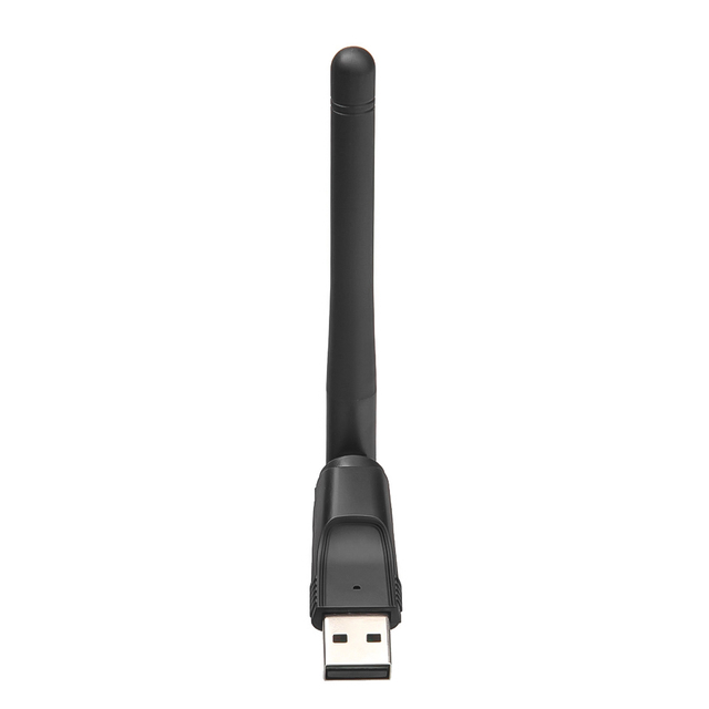 Nowy adapter WIFI USB MT7601 150Mbps USB 2.0 - karta sieciowa WiFi 802.11 B/g/n z anteną obrotową - Wianko - 1