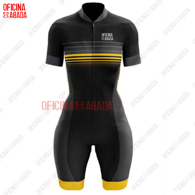 ODA 2022 lato - nowa damska bluza rowerowa z oddychającym materiałem i stretchem, idealna na jazdę rowerem - jednoczęściowy kombinezon z getrami - Wianko - 14
