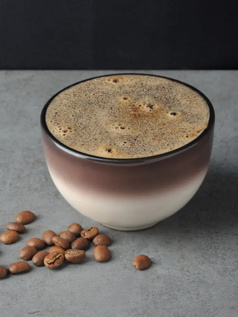 Zmiana koloru bańki do kawy 200ml / 220ml ceramika, zatrzymuje ciepło i podkreśla smak i aromat - Wianko - 2