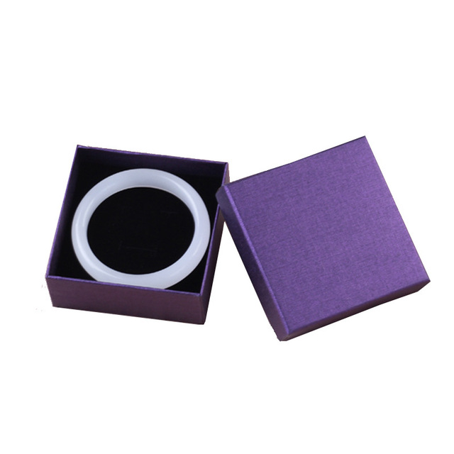 Różowe pudełko do przechowywania biżuterii na naszyjnik, kolczyki, pierścionek zaręczynowy, bransoletki i torby - 7 kolorów - Wianko - 7