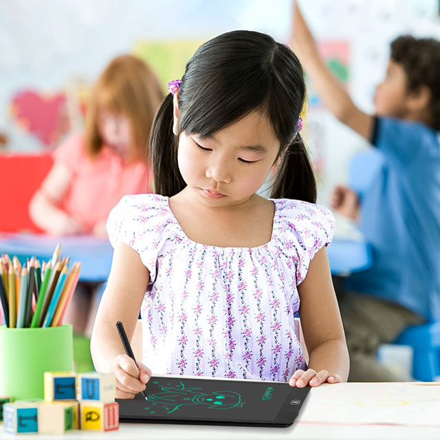 Tablet LCD do pisania cyfrowego z długopisem stylus dla dzieci - Wianko - 9