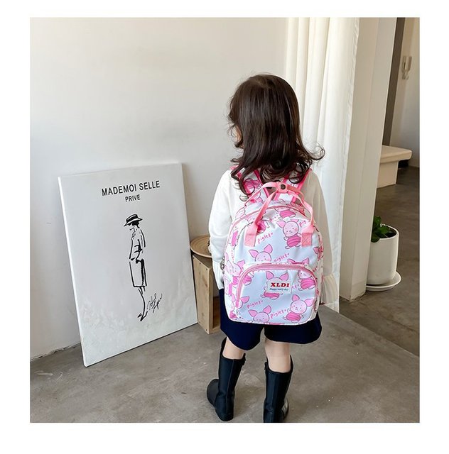 Nowy plecak podróżny Mickey Student z nadrukiem, regulowany, duża pojemność, dla dzieci 3-12 lat, wzór kreskówka - Wianko - 4