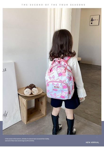 Nowy plecak podróżny Mickey Student z nadrukiem, regulowany, duża pojemność, dla dzieci 3-12 lat, wzór kreskówka - Wianko - 1