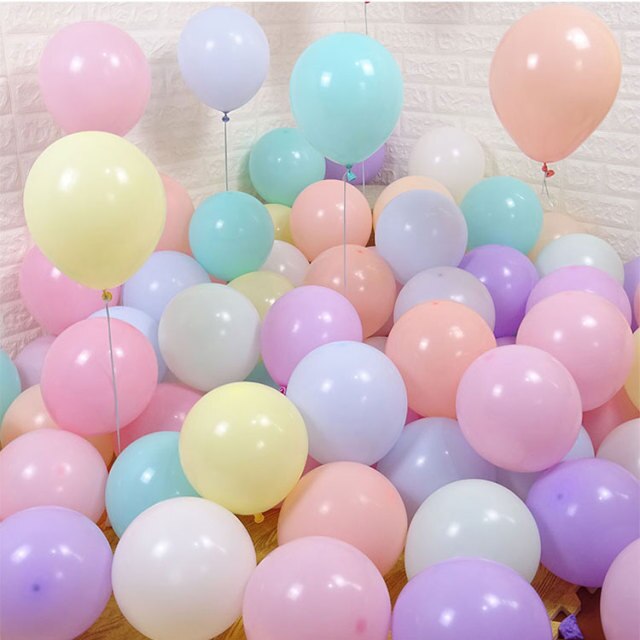 Balony lateksowe metalowe perłowe - 10 sztuk różnych rozmiarów (5/10/12 cali), chromowane o metalicznych kolorach - idealne dekoracje na ślub i przyjęcie urodzinowe - Wianko - 8