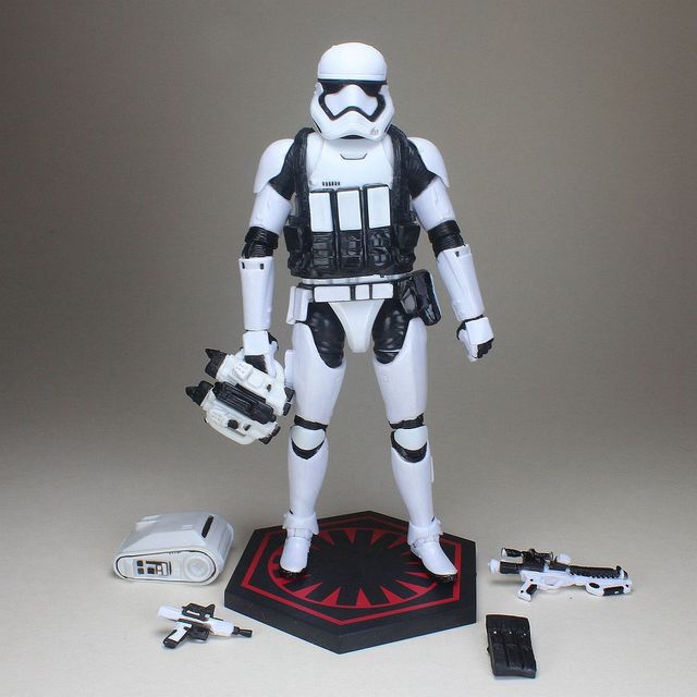 Figurka Boba Fett, Darth Vader, Darth Maul, Imperial Stormtrooper - Ruchome stawy, 6 cali - Wianko - 12