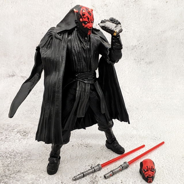 Figurka Boba Fett, Darth Vader, Darth Maul, Imperial Stormtrooper - Ruchome stawy, 6 cali - Wianko - 2