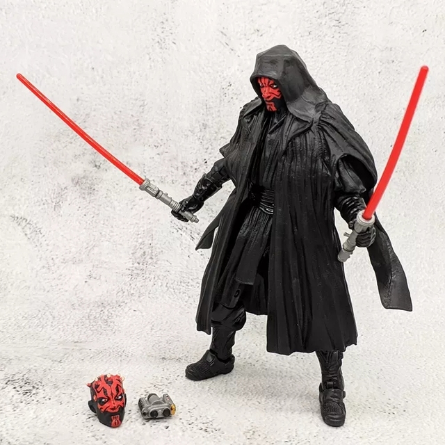 Figurka Boba Fett, Darth Vader, Darth Maul, Imperial Stormtrooper - Ruchome stawy, 6 cali - Wianko - 1