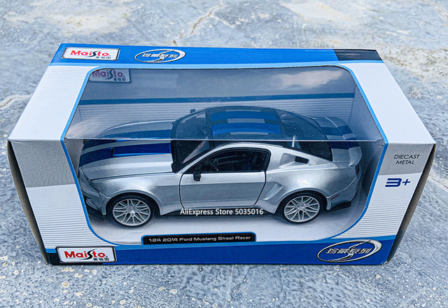 Maisto 1:24 Ford Mustang Shelby GT500 (Need for Speed) – aluminiowy model samochodu, dekoracja rzemieślnicza, kolekcjonerska zabawka - Wianko - 20