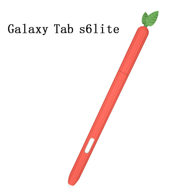 Śliczne warzyw krzemu skrzynka dla Samsung Galaxy Tab S6 Lite S7/S7 Plus długopis ochronny rękaw skóry pokrywa ołówek S piórnik - Wianko - 10