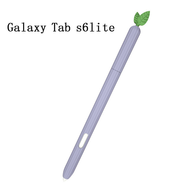 Śliczne warzyw krzemu skrzynka dla Samsung Galaxy Tab S6 Lite S7/S7 Plus długopis ochronny rękaw skóry pokrywa ołówek S piórnik - Wianko - 9