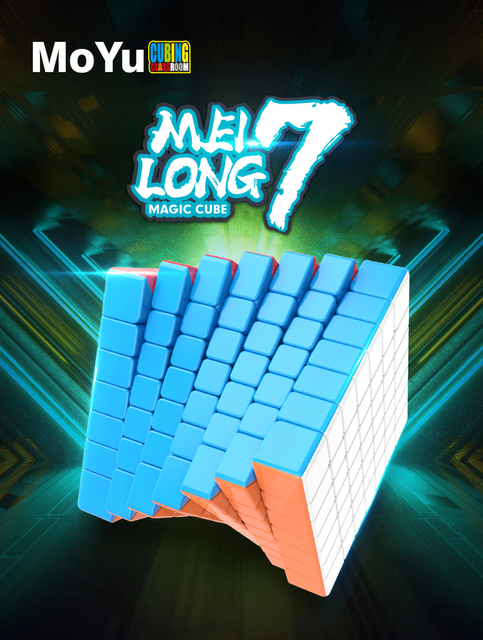 MoYu Meilong Magiczna Kostka 6x6-12x12 Stickerless - wysoki poziom układania, Cube Puzzle, Cubo Magico - Wianko - 12