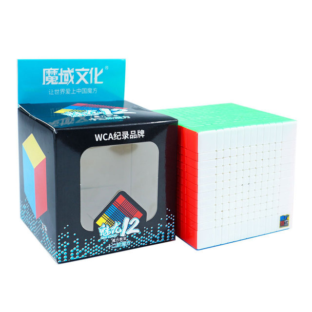 MoYu Meilong Magiczna Kostka 6x6-12x12 Stickerless - wysoki poziom układania, Cube Puzzle, Cubo Magico - Wianko - 6