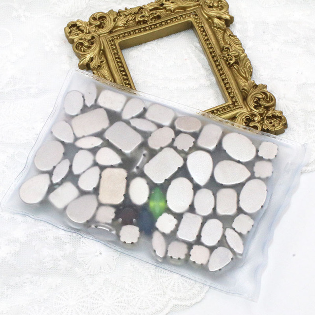 50 sztuk dodatków odzieżowych z kryształami górskimi w mieszanych kolorach i kształtach, idealnych do rękodzieł DIY - Wianko - 3