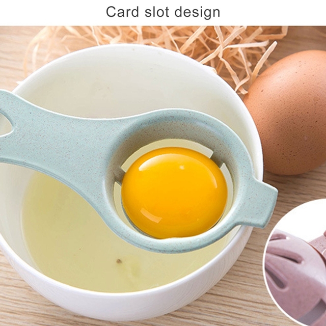 Trzepaczka do jaj - Separator białka od żółtka i filtrujące urządzenie do pieczenia - Wianko - 4
