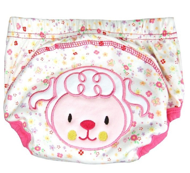 Pieluchy wielorazowe dla noworodków - Hooyi, wzór zwierzęcy, treningowe spodnie kalesony dla dziewczynek - Wianko - 8