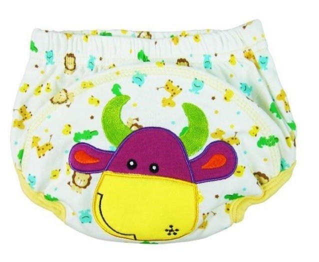 Pieluchy wielorazowe dla noworodków - Hooyi, wzór zwierzęcy, treningowe spodnie kalesony dla dziewczynek - Wianko - 12
