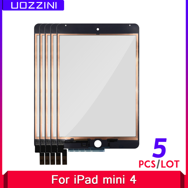 Hurtownia 5 sztuk 7.9-calowy dotykowy ekran digitizer szkło zewnętrzne do iPad Mini 4 A1538 A1550 - testowane części zamienne - Wianko - 1