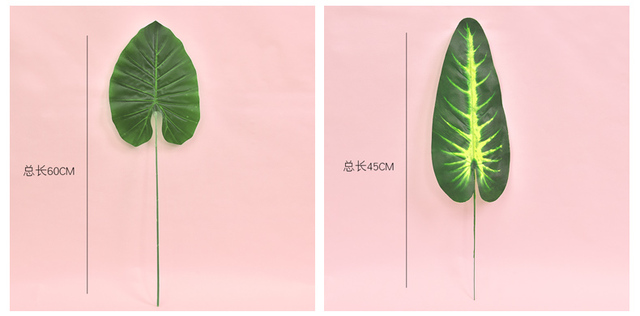 Duży wazon symulujący żółwie powracające liście liści rośliny dekoracyjne zielone ściany sztuczne rośliny - Twórczy Wiatr - Wianko - 15