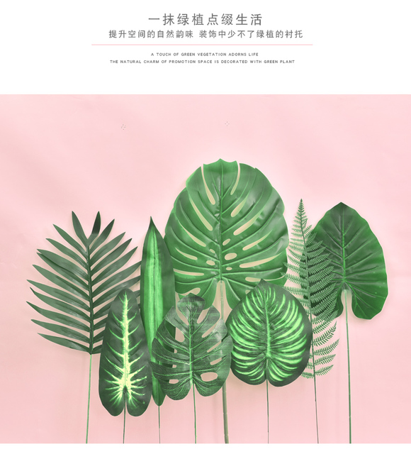 Duży wazon symulujący żółwie powracające liście liści rośliny dekoracyjne zielone ściany sztuczne rośliny - Twórczy Wiatr - Wianko - 11