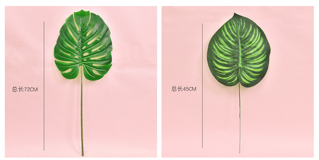 Duży wazon symulujący żółwie powracające liście liści rośliny dekoracyjne zielone ściany sztuczne rośliny - Twórczy Wiatr - Wianko - 14