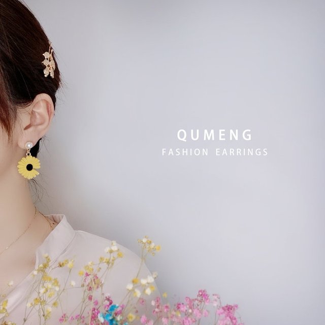 Nowe perłowe kolczyki QUMENG 2020 - świeży design, wyjątkowa koreańska moda dla kobiet - Wianko - 19