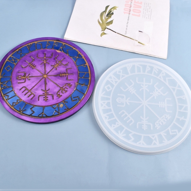 Formy silikonowe Astrologia Astrolabe - 5 stylów transparentnej żywicy epoksydowej - DIY ozdoby dekoracyjne do biżuterii - Wianko - 6