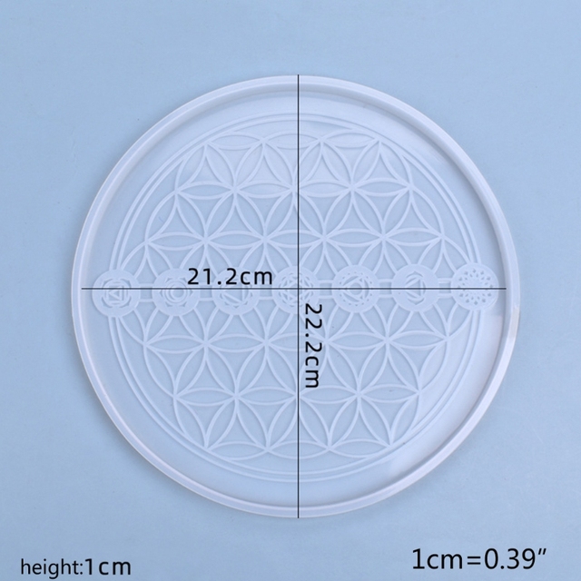 Formy silikonowe Astrologia Astrolabe - 5 stylów transparentnej żywicy epoksydowej - DIY ozdoby dekoracyjne do biżuterii - Wianko - 12