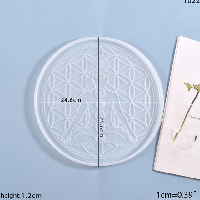 Formy silikonowe Astrologia Astrolabe - 5 stylów transparentnej żywicy epoksydowej - DIY ozdoby dekoracyjne do biżuterii - Wianko - 14