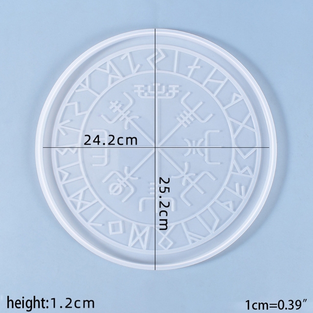 Formy silikonowe Astrologia Astrolabe - 5 stylów transparentnej żywicy epoksydowej - DIY ozdoby dekoracyjne do biżuterii - Wianko - 13