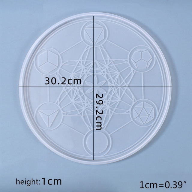 Formy silikonowe Astrologia Astrolabe - 5 stylów transparentnej żywicy epoksydowej - DIY ozdoby dekoracyjne do biżuterii - Wianko - 11
